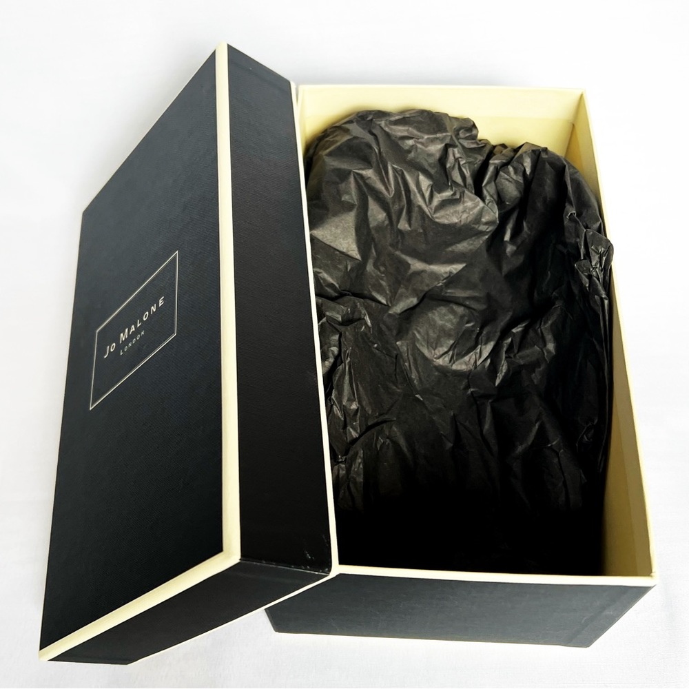 JO MALONE Empty Candle Gift Box with Black Tissue Paper